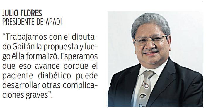 $!Ley crearía registro de pacientes con diabetes