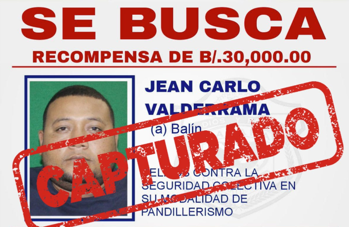 Capturan en Colombia a presunto cabecilla de grupo criminal que opera en San Miguelito