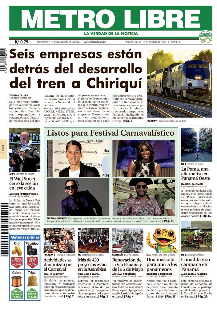 Portada del 12 de febrero de 2026
