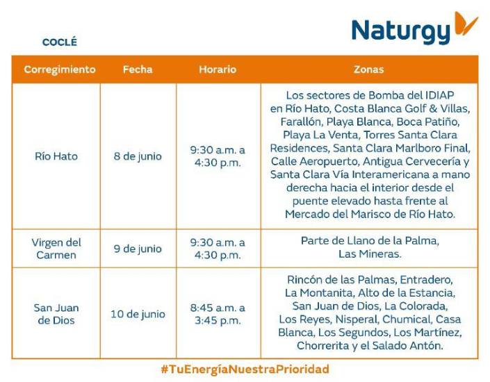 $!AVISO IMPORTANTE: Trabajos de mantenimiento en la red eléctrica del 8 al 14 de junio de 2026