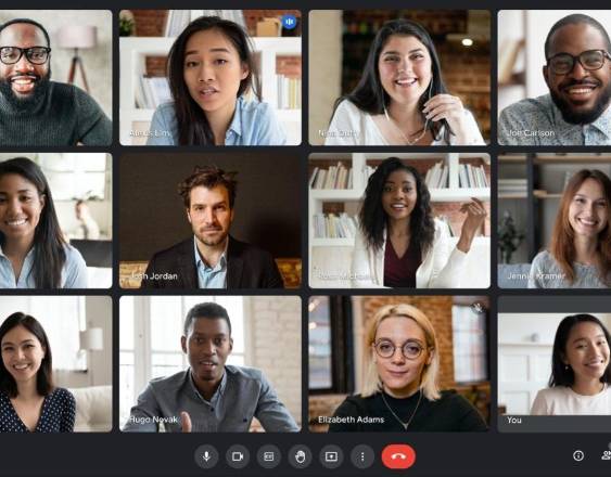 (Foto de ARCHIVO) Google Meet introduce fondos de 360 grados.