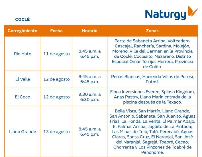 $!Aviso importante: Trabajos de mantenimiento en la red eléctrica del 11 al 17 de agosto de 2025