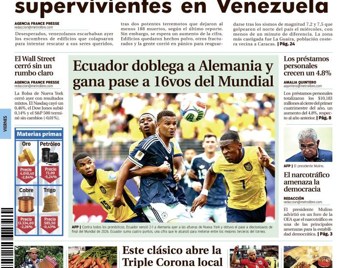 Portada del 26 de junio de 2026