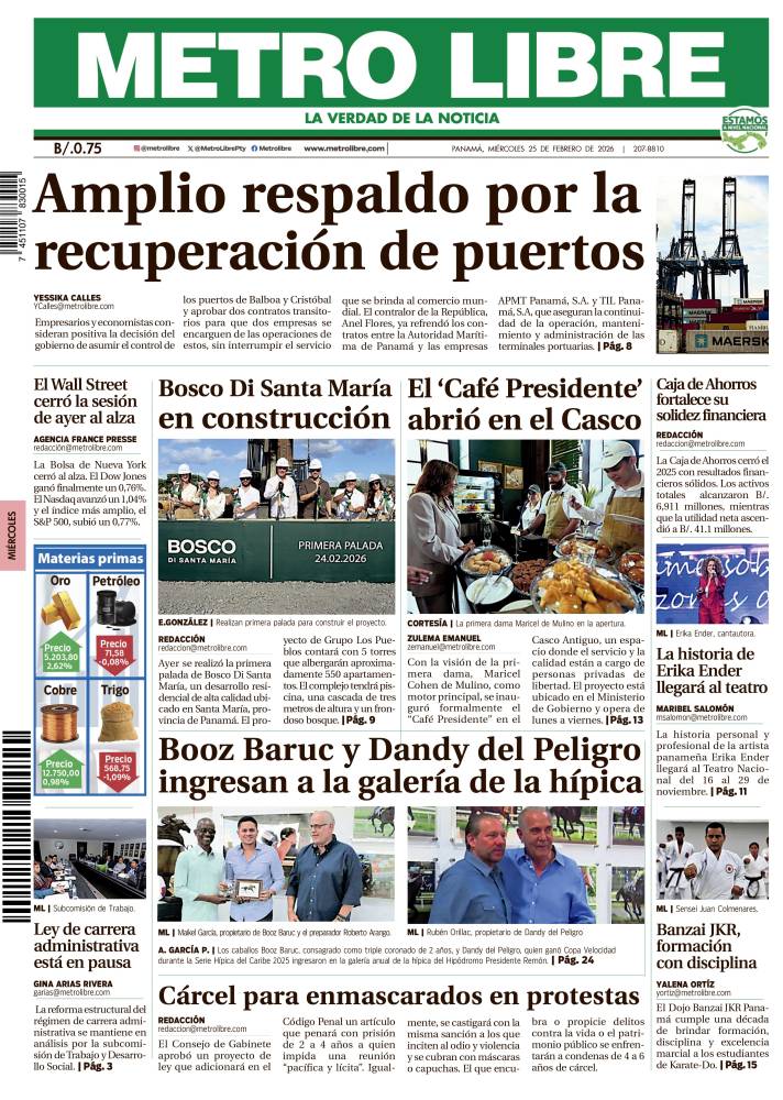 Portada del 25 de febrero de 2025