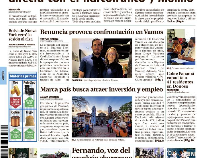 Portada del 28 de agosto de 2026