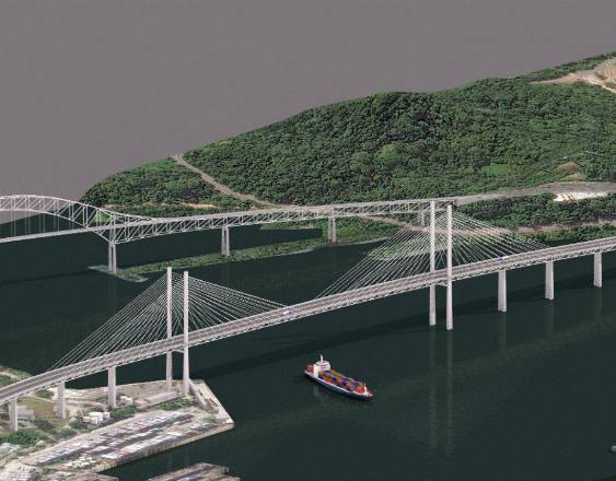 ML | Maqueta del Cuarto Puente. Foto: Prointec
