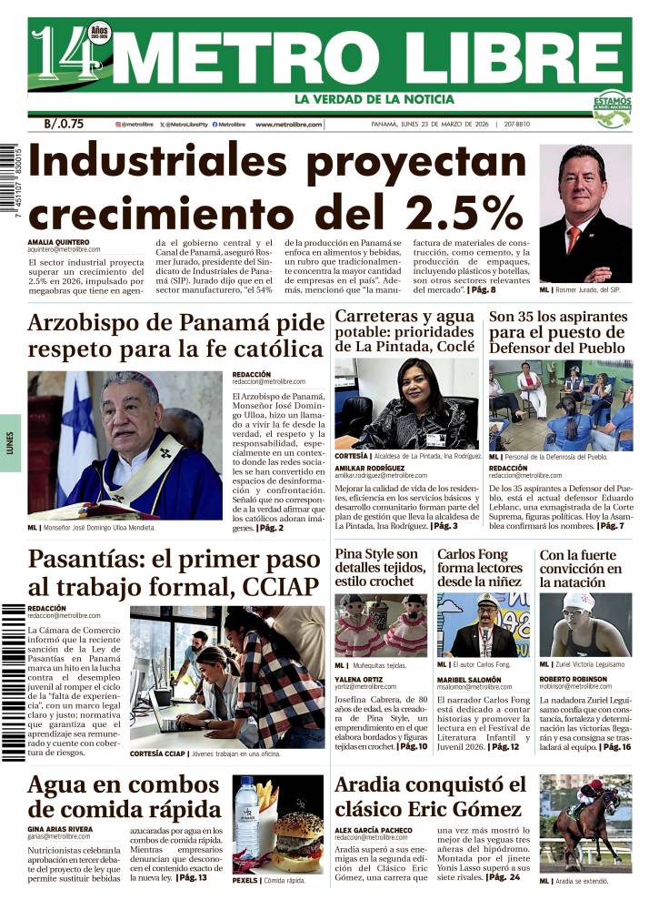 Portada del 23 de marzo de 2026