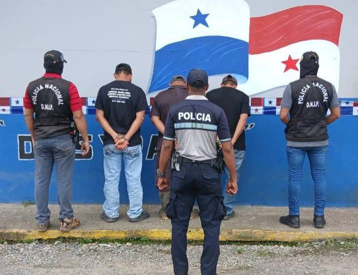 La Policía detuvo a 712 personas e incautó más de B/. 10 mil en operativos