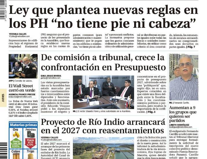 Portada del 3 de septiembre de 2026