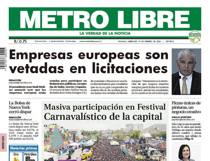 Portada del 18 de febrero de 2026