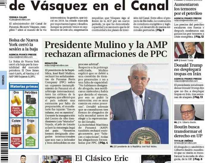 Portada del 20 de marzo de 2026