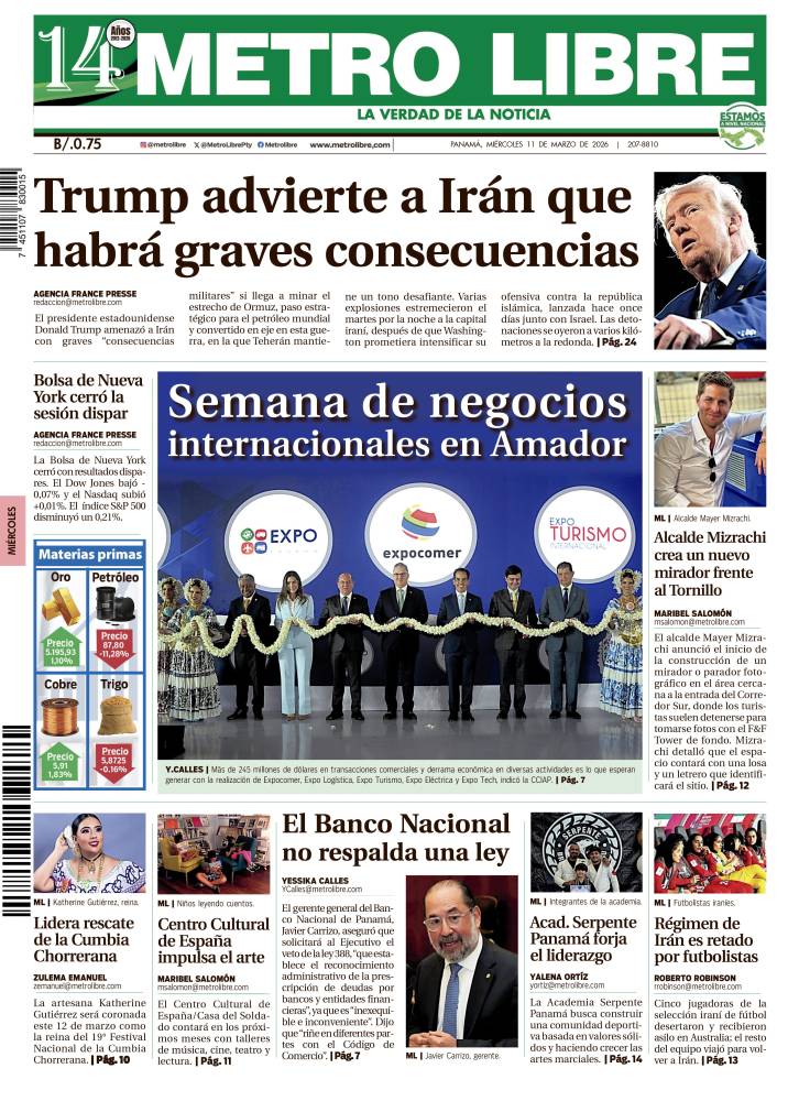 Portada del 11 de marzo de 2026