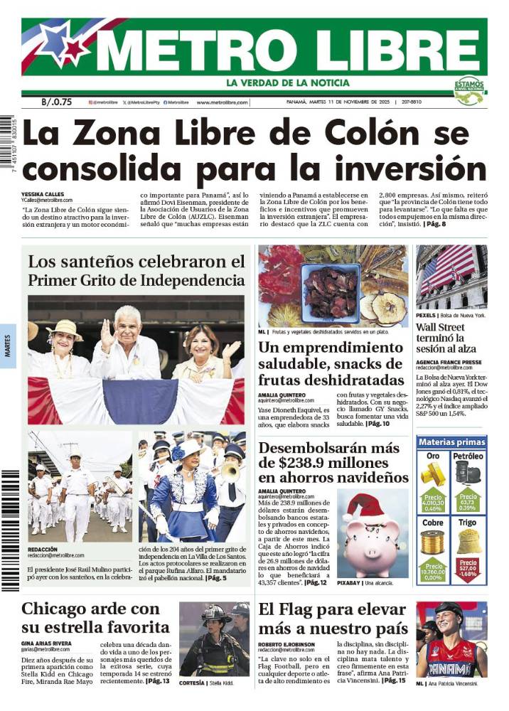 Portada del 11 de noviembre de 2025