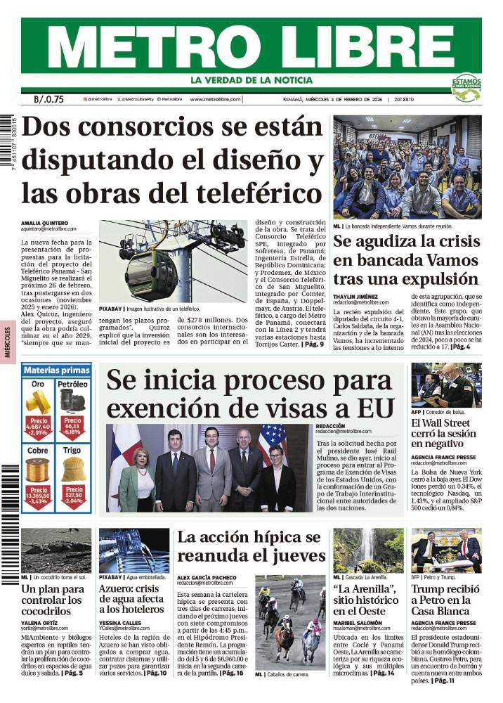 Portada del 4 de febrero de 2026
