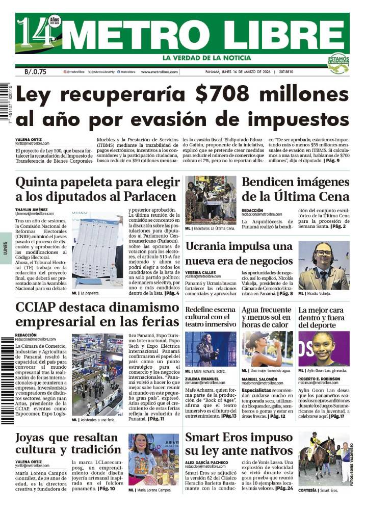 Portada del 16 de marzo de 2026