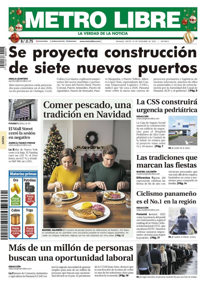 Portada del 18 de diciembre de 2025