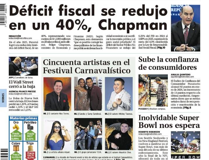 Portada del 6 de febrero de 2026