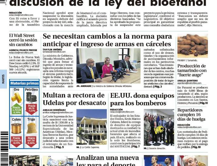 Portada del 28 de abril de 2026