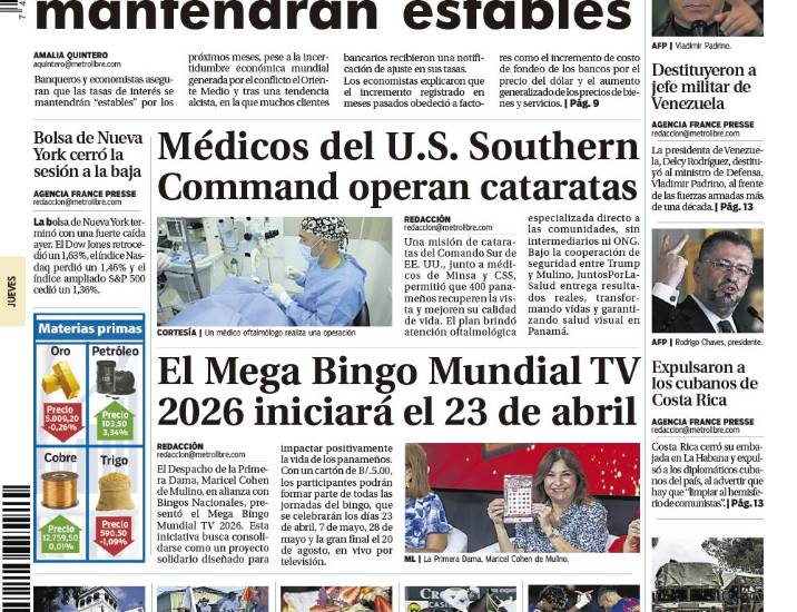 Portada del 19 de marzo de 2026