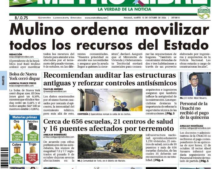 Portada del 13 de octubre de 2026