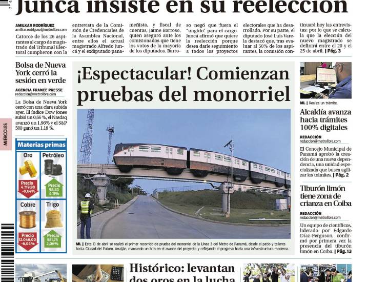 Portada del 15 de abril de 2026