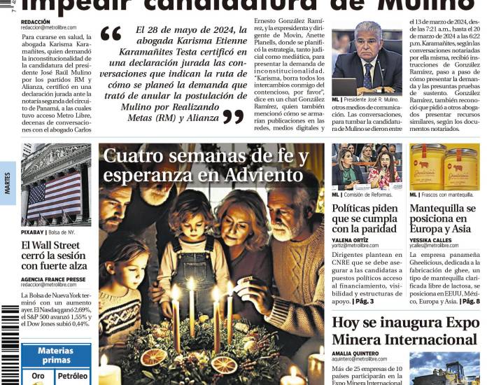 Portada del 25 de noviembre de 2025