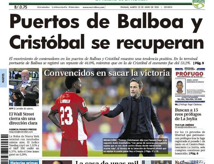 Portada del 23 de junio de 2026