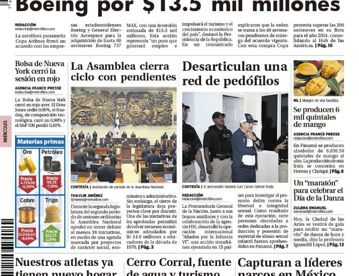 Portada del 29 de abril de 2026