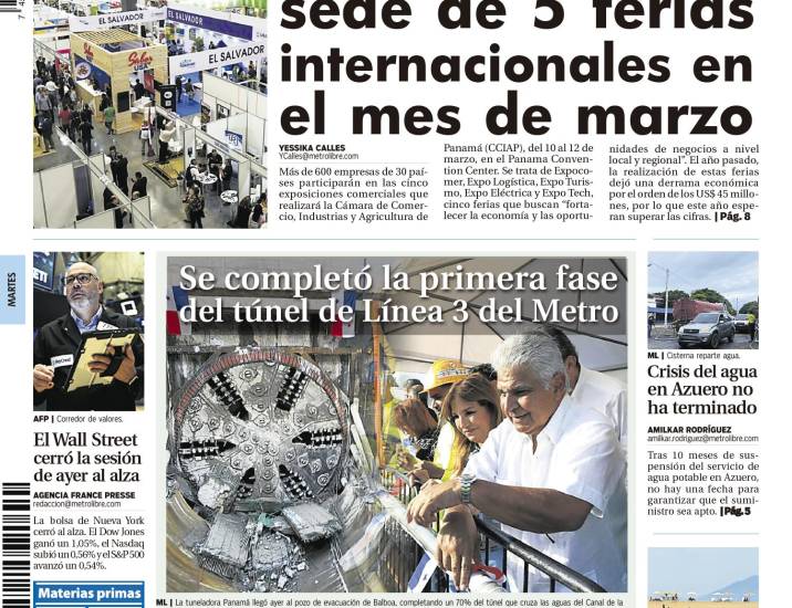 Portada del 3 de febrero de 2025