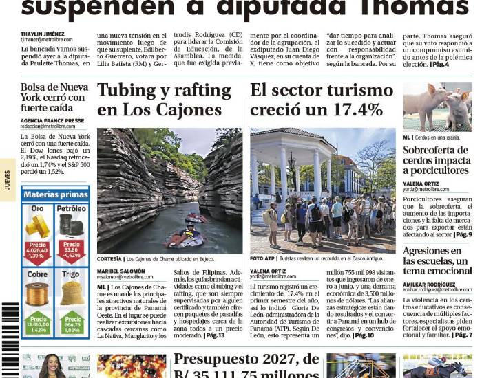 Portada del 30 de julio de 2026