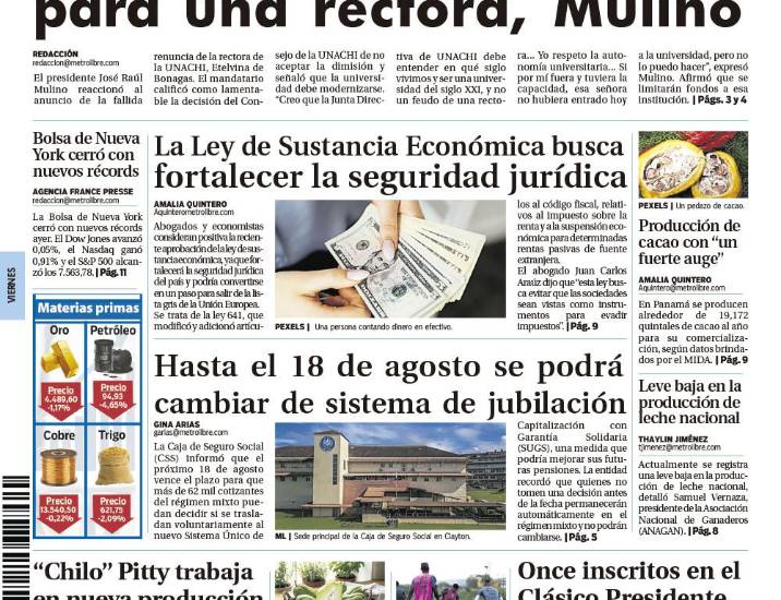 Portada del 29 de mayo de 2026