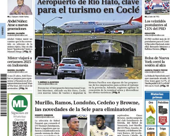 Portada del 3 de octubre de 2025