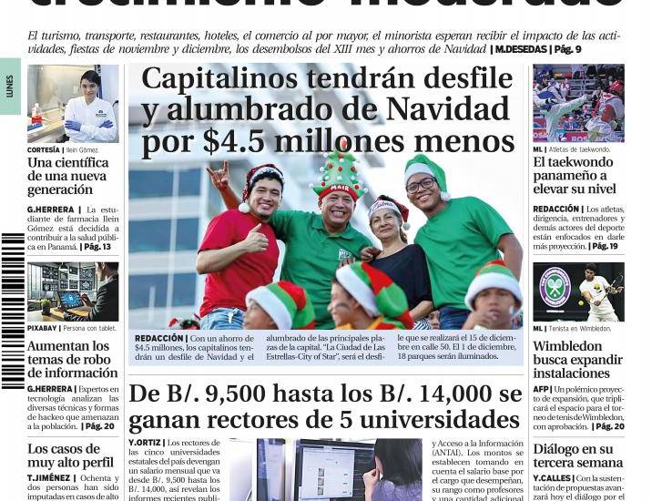 Portada del 30 de septiembre de 2024