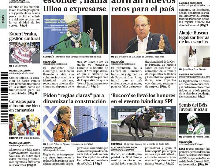 Portada del 9 de febrero de 2026