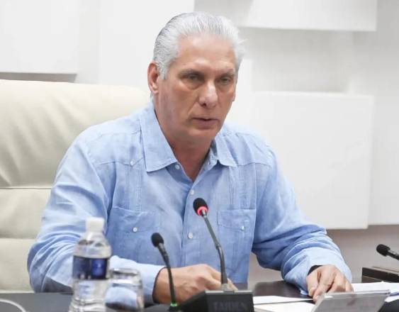Presidencia de Cuba | El presidente cubano, Miguel Díaz-Canel.