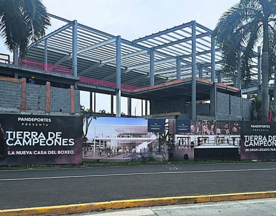 Redacción | Obras de construcción del Centro de Entrenamiento “Tierra de Campeones”, ubicado en la Cinta Costera I , en ciudad capital.