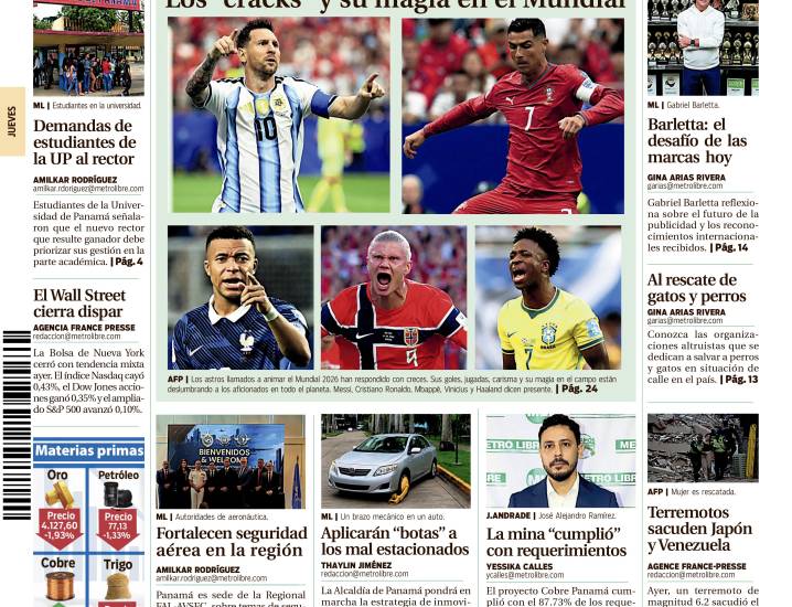 Portada del 25 de junio de 2026