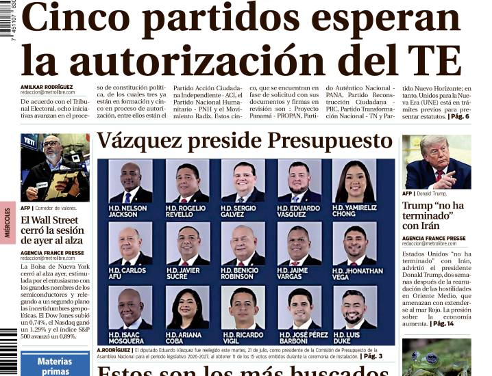 Portada del 22 de julio de 2026