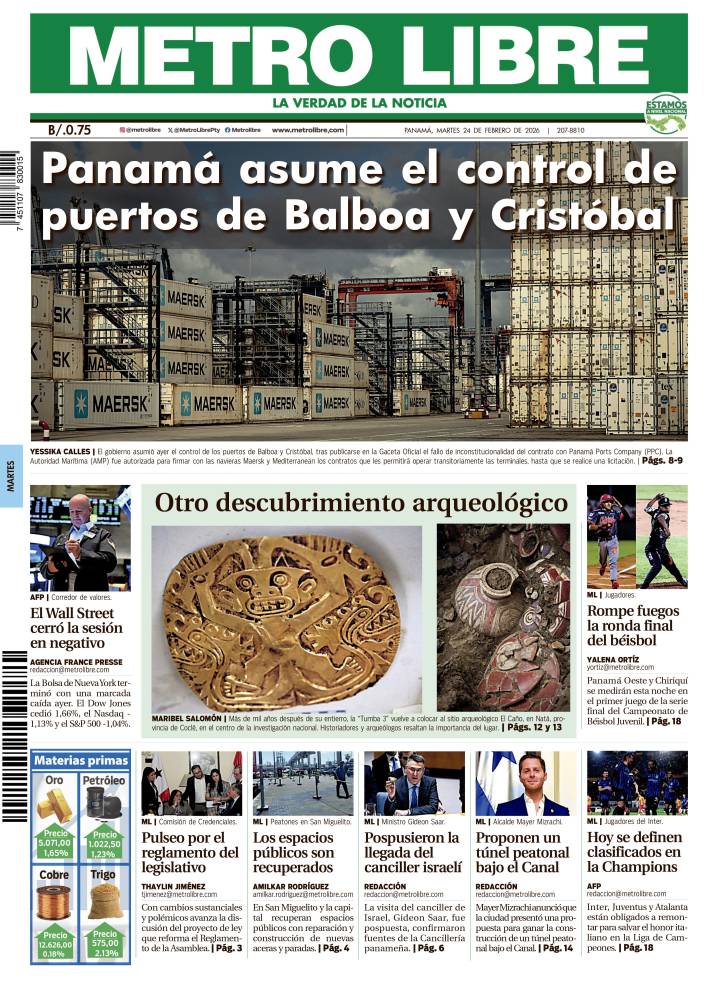 Portada del 24 de febrero de 2026