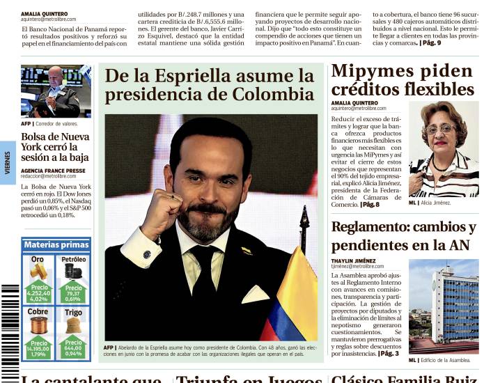 Portada del 7 de agosto de 2026