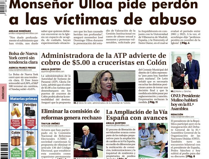 Portada del 23 de septiembre de 2026