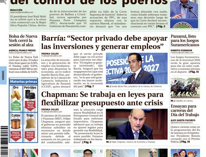 Portada del 10 de abril de 2026