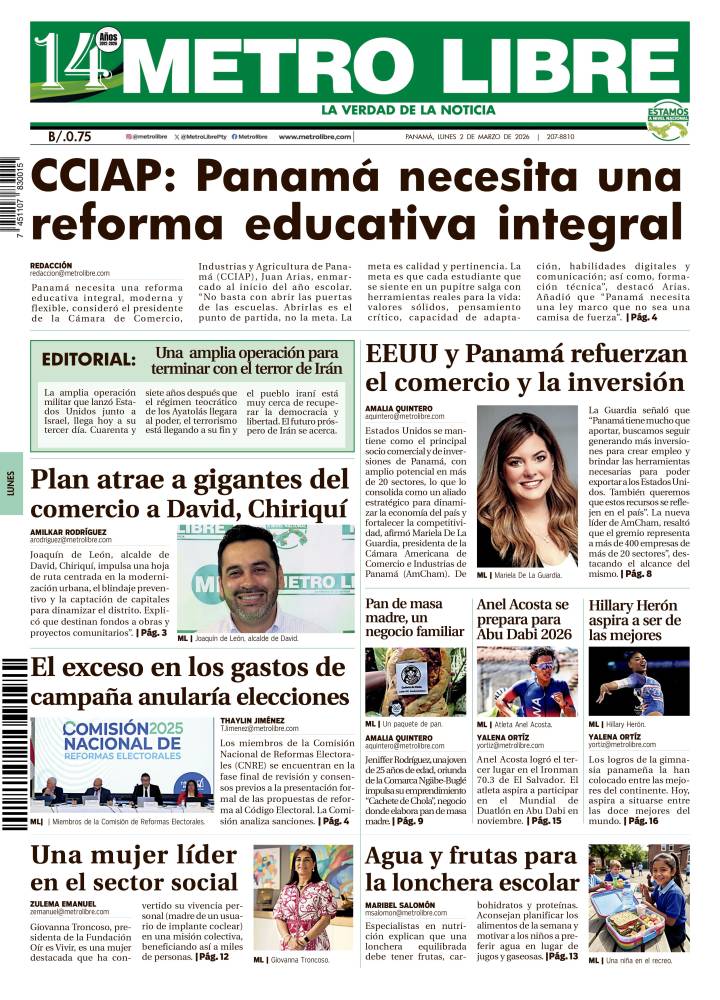 Portada del 2 de marzo de 2026