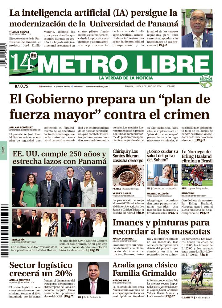 Portada del 6 de julio de 2026