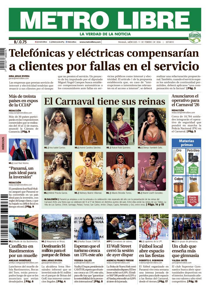 Portada del 11 de febrero de 2026