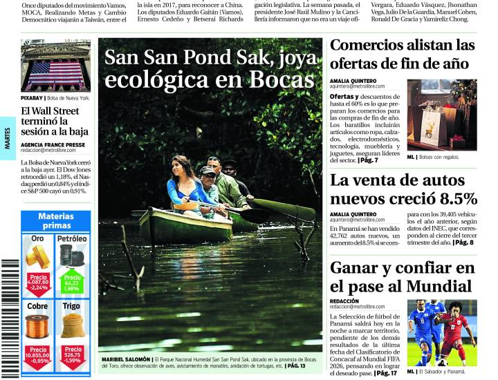 Portada del 18 de noviembre de 2025