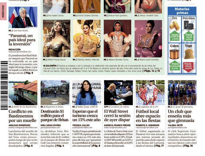 Portada del 11 de febrero de 2026