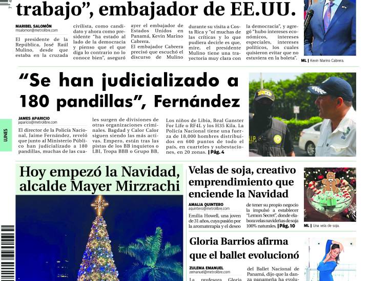 Portada del 1 de diciembre de 2025