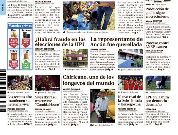 Portada del 5 de mayo de 2026