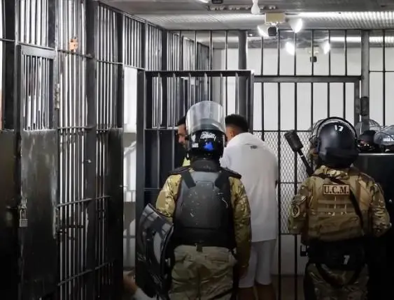 Minseg | Unidades policiales en un Centro Penitenciario.